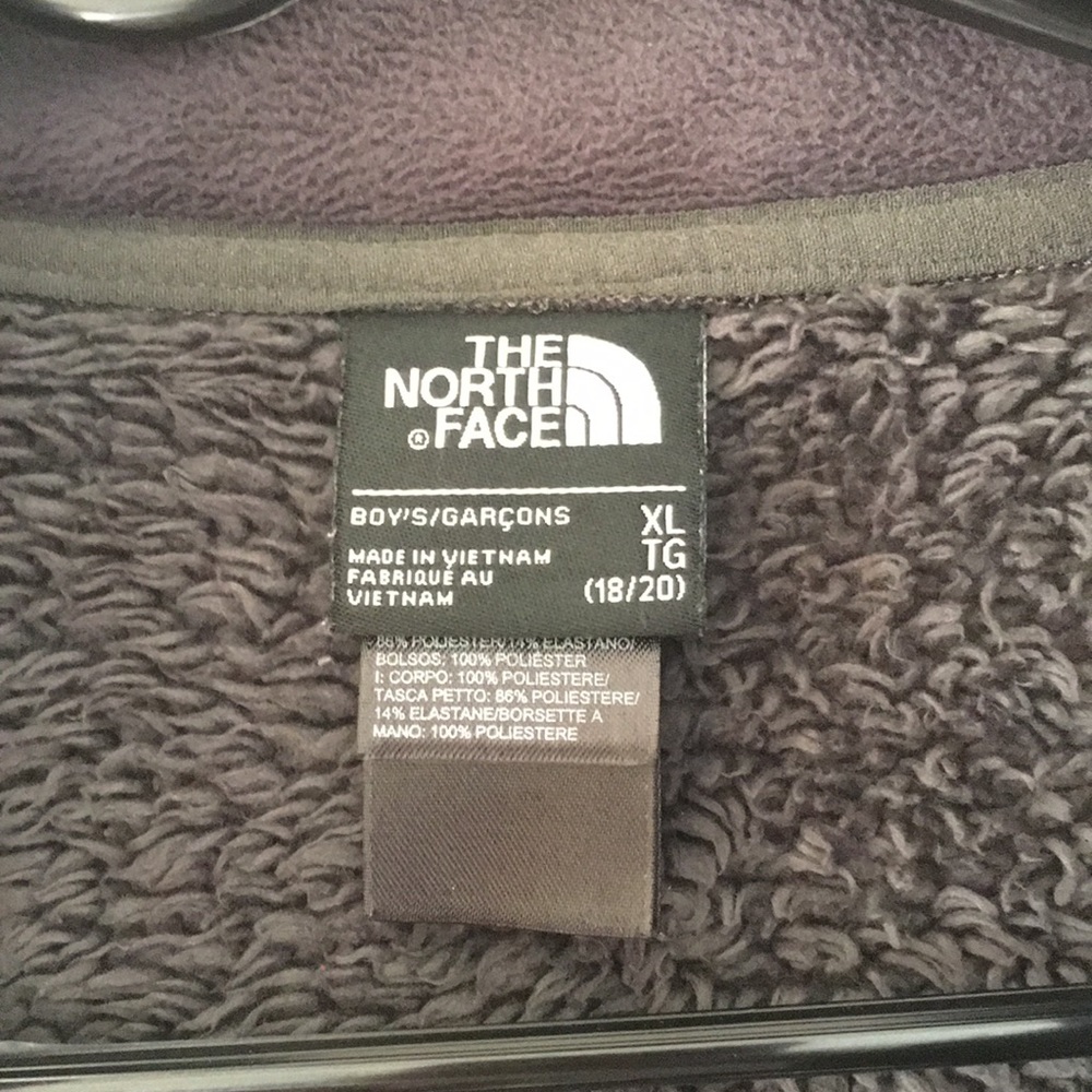 Boys Northface fleece jacket